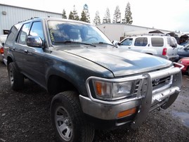 1993 TOYOTA 4RUNNER SR5 GREEN 3.0L MT 4WD Z19498